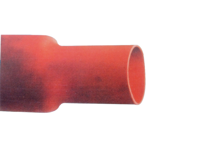 Silicone rubber heat shrinkable tube